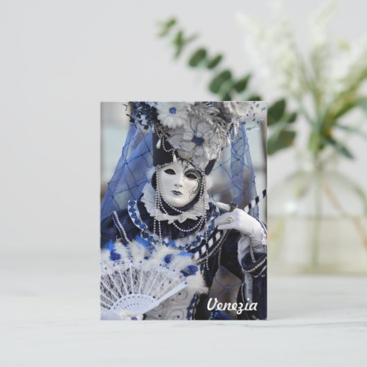 青い衣装 ポストカード (スタンド正面)