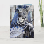 青い衣裳 カード (正面)