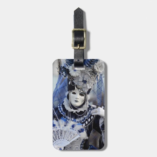 青い衣裳 ラゲッジタグ (正面縦)