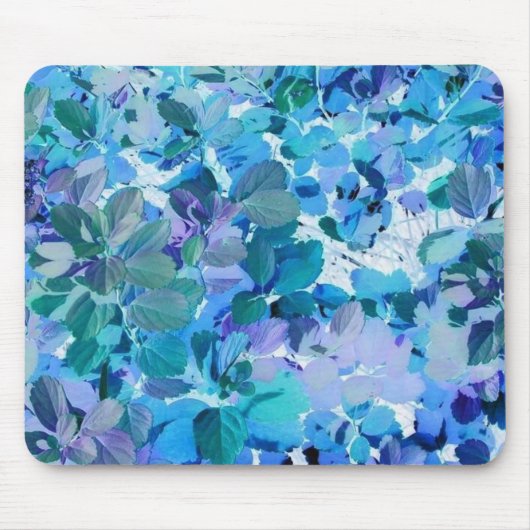 青い視野-マウスパッド マウスパッド (正面)