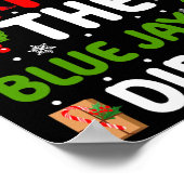 青い親愛ジェイのサンタがやった ポスター (角)