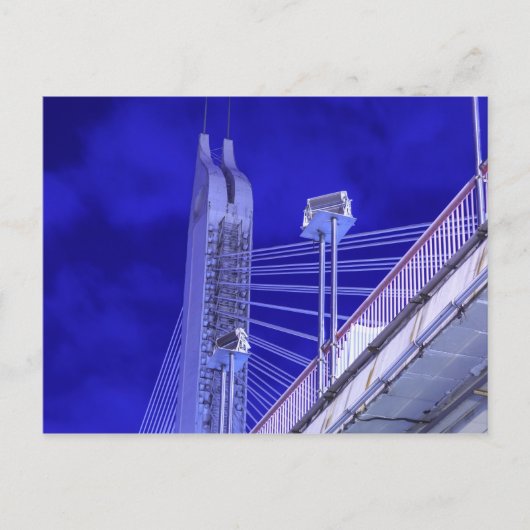 青い解放橋 ポストカード (正面)