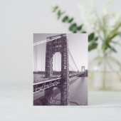 青い調子のGWBの郵便はがき ポストカード (スタンド正面)