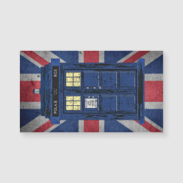 青い警察のパブリックコールボックス – UKタイムトラベル1