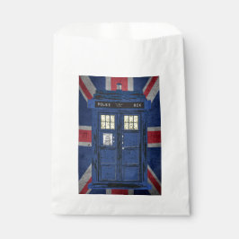 青い警察のパブリックコールボックス – UKタイムトラベル1 フェイバーバッグ