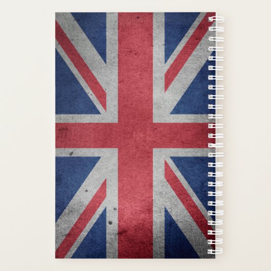 青い警察のパブリックコールボックス – UKタイムトラベル1 プランナー手帳 (裏面)