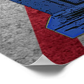 青い警察のパブリックコールボックス – UKタイムトラベル1 ポスター (角)