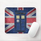 青い警察のパブリックコールボックス – UKタイムトラベル1 マウスパッド (マウス)