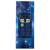 青い警察のパブリックコールボックス – UKタイムトラベル1 ワインギフトバッグ (正面)