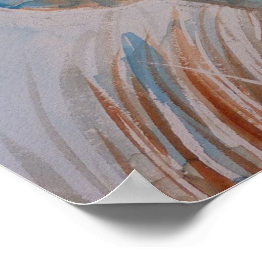 青い象のポスター ポスター (角)