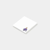 青い象の漫画に乗るおもしろいな怠惰 ポストイット (アングル)