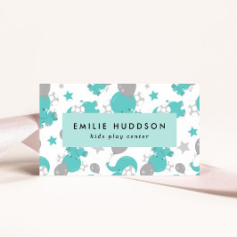 青い象、キッズセ遊ンタ、アクティビティセンター 名刺