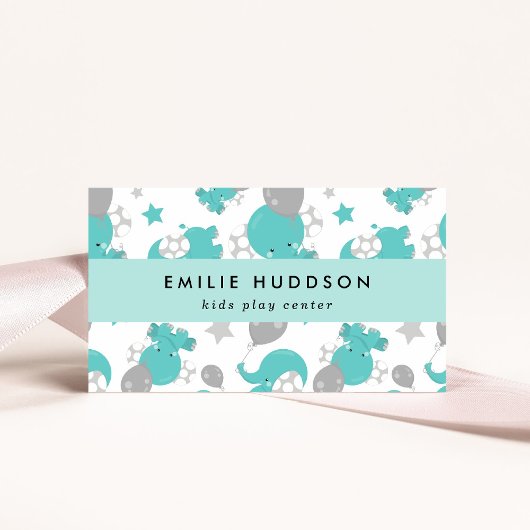 青い象、キッズセ遊ンタ、アクティビティセンター 名刺