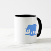 青い象 マグカップ (正面右)