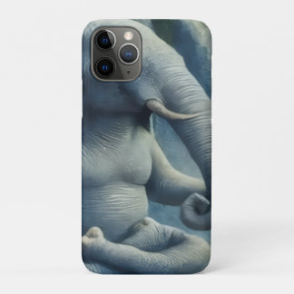 青い象 iPhone 11 PROケース