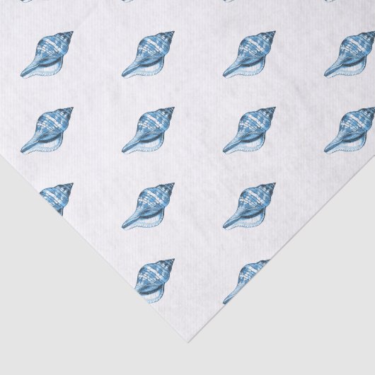 青い貝の海の航海のな沿岸にギフト包むこと 薄葉紙 (詳細)