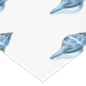 青い貝の航海のな沿岸ビーチの海の海 テーブルクロス (アングル)