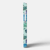 青い貝の色合いとヒトデ模様 Case-Mate iPhoneケース (裏面 / 左)