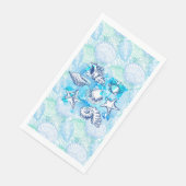 青い貝殻のデザイン (コーナー)