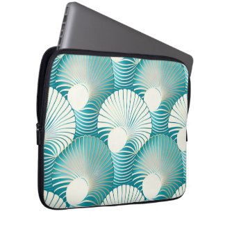 青い貝殻 ラップトップスリーブ