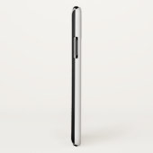 青い赤い細線警察消防隊usa Case-Mate iPhoneケース (裏面/右)