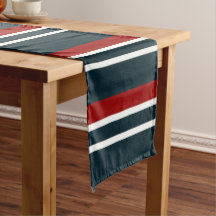 青い赤のユニフォームストライプ