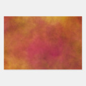 青い赤の緑 ラッピングペーパーシート (正面2)