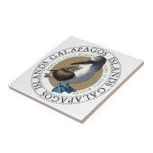 青い足のブービータイル タイル (側面)