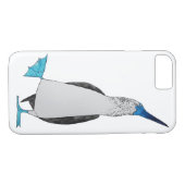 青い足の最下位の箱のダンス Case-Mate iPhoneケース (裏面(横))