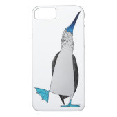 青い足の最下位の箱のダンス Case-Mate iPhoneケース (裏面)