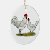 青い足の鶏 セラミックオーナメント (右)