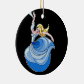青い踊り子 セラミックオーナメント (右)