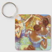 青い踊り手たち(ブルーのダンサー) エドガル・ドガ キーホルダー (正面)