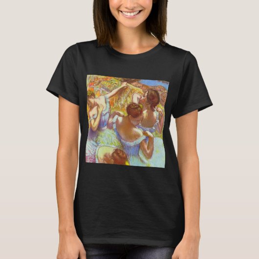 青い踊り手たち（ブルーのダンサー） by エドガール・ドガ tシャツ (正面)