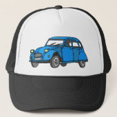 青い車(2CV) キャップ (正面)