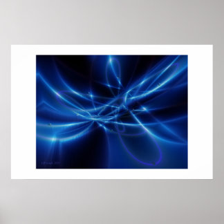 青い軌道 ポスター