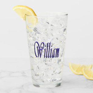 青い輝きのウィリアム タンブラーグラス