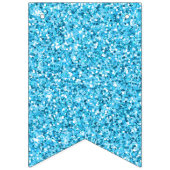 青い輝くバンティングの旗 バンティングフラッグ (第1の旗)