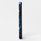 青い輝くライト – 自分でカスタマイズ Case-Mate iPhoneケース (裏面/左)