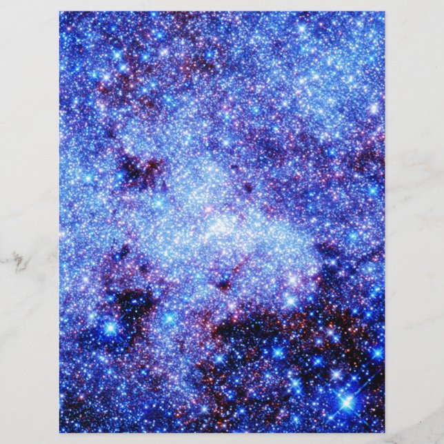 青い輝く星 (正面)