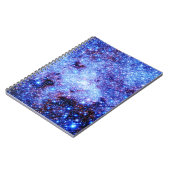 青い輝く星 ノートブック (左側)