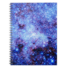 青い輝く星 ノートブック