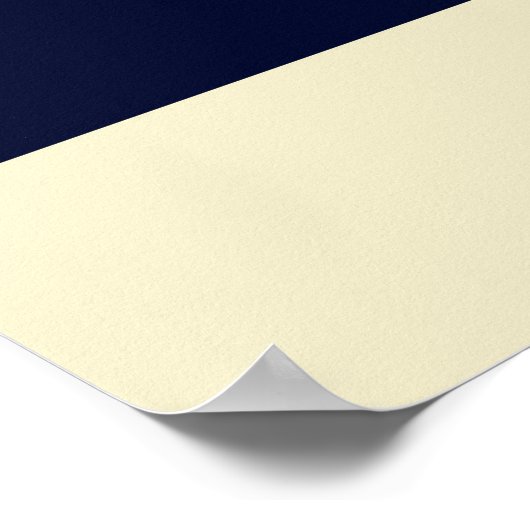 青い輪のタコ ポスター (角)