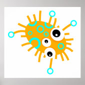 青い輪状胚 ポスター (正面)