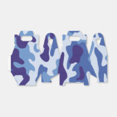 青い迷彩模様 フェイバーボックス (折り畳みなし)