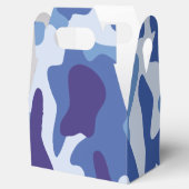 青い迷彩模様 フェイバーボックス (オープン)
