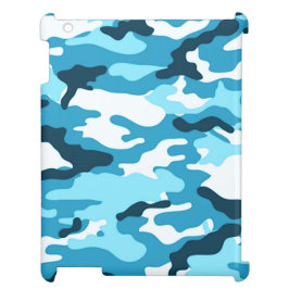 青い迷彩| Savvy iPadケース