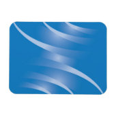 青い道路 マグネット (横)