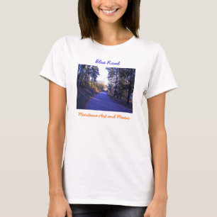 青い道 Tシャツ