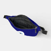 青い邪悪な目の幸運と保護のシンボル ファニーパック (見開き)